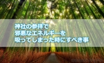 神社の参拝で邪悪なエネルギーを吸ってしまった方へ!サンダルウッドのお香で浄化
